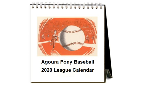 Agoura Pony League Calendar